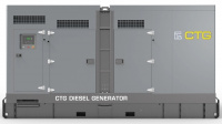 Дизельный генератор CTG 66C в кожухе с АВР