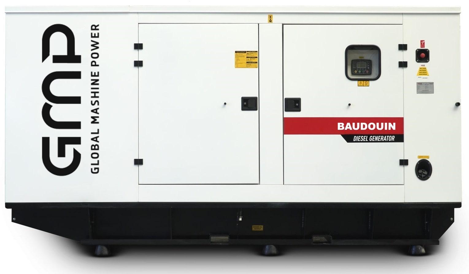 Дизельный генератор Baudouin GMP 400BM в кожухе