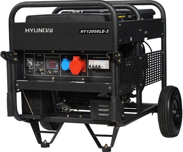 Бензиновый генератор Hyundai HY 12000LE-3 с АВР