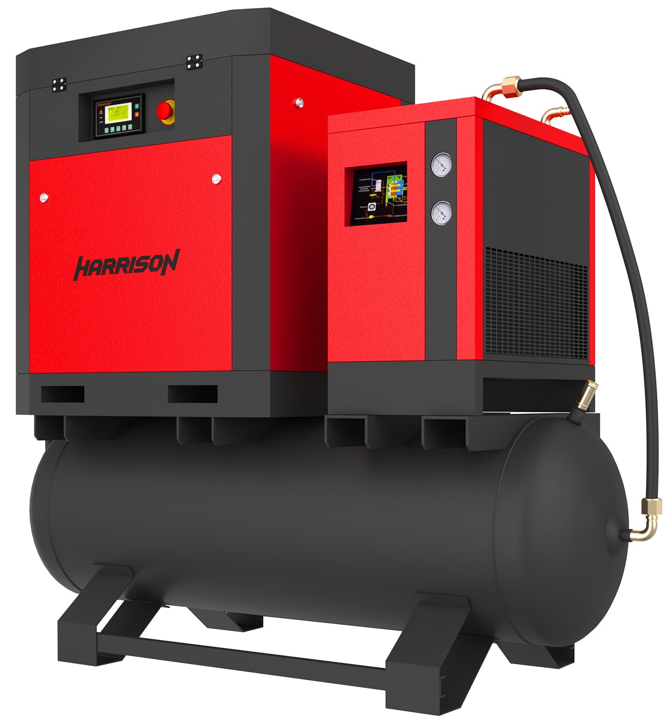 Винтовой компрессор Harrison HRS-941100TD3