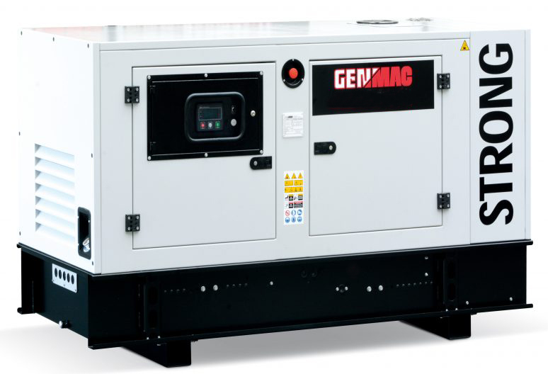 Дизельный генератор Genmac RG30PS в кожухе с АВР