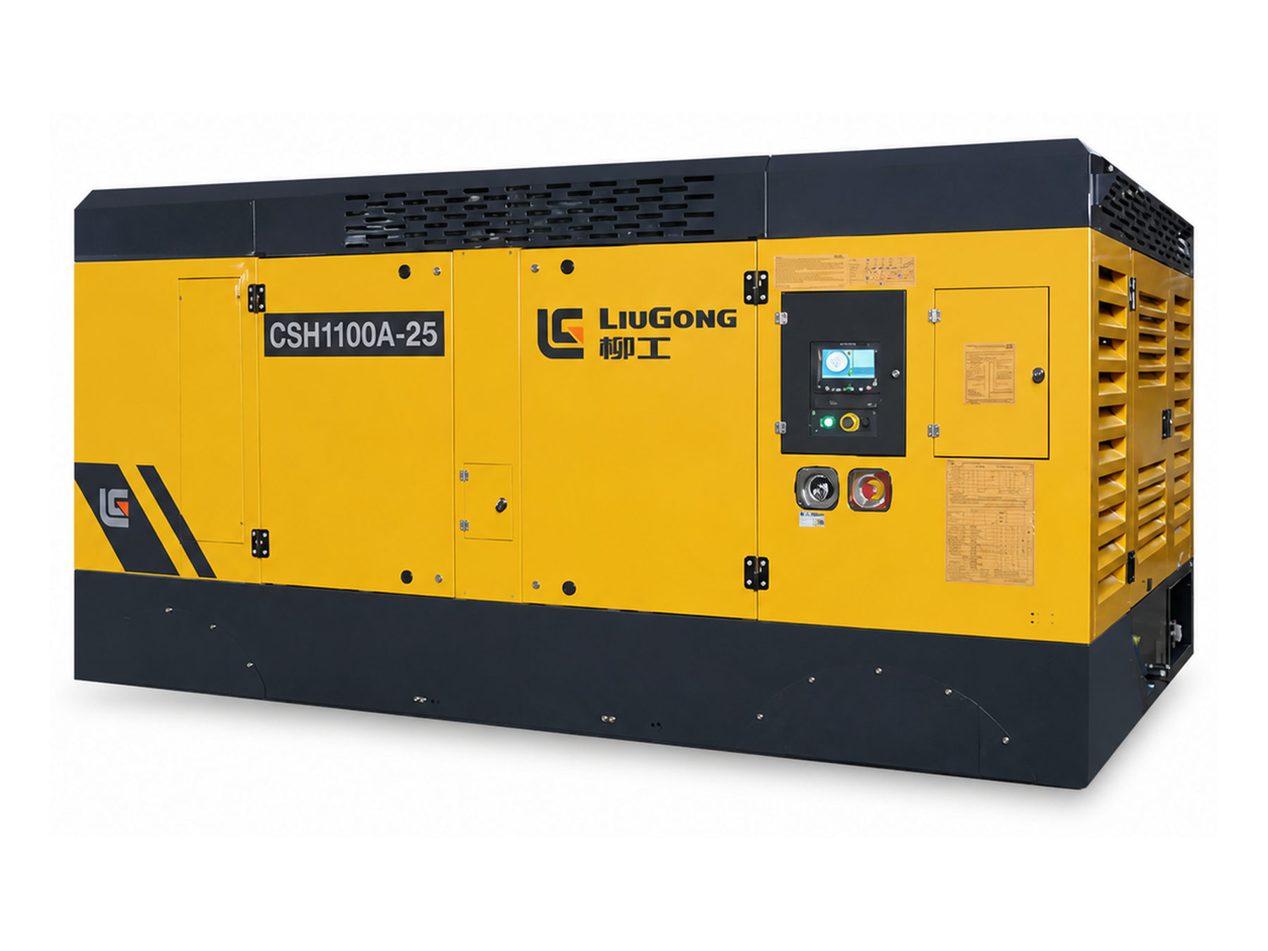 Дизельный компрессор LiuGong CSH1100A-25 Low-noised IIIA Cummins Тип.2
