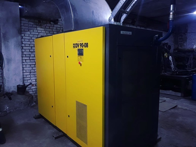 Поставили и запустили в эксплуатацию компрессор Comprag DV9010