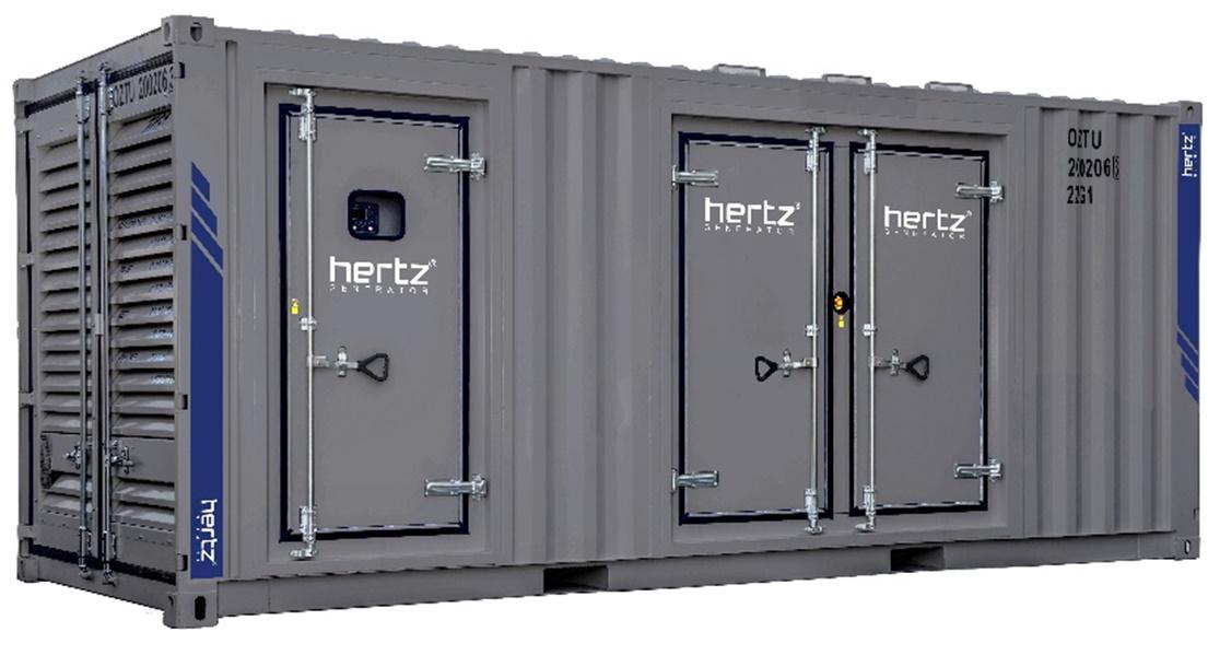 Дизельный генератор Hertz HG 1650 BC в кожухе с АВР
