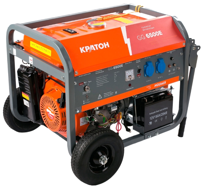 Бензиновый генератор Кратон GG-6500E