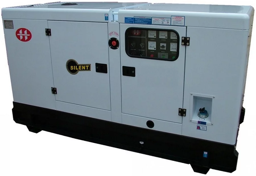 Газовый генератор АМПЕРОС АГ 200-Т400 в кожухе с АВР