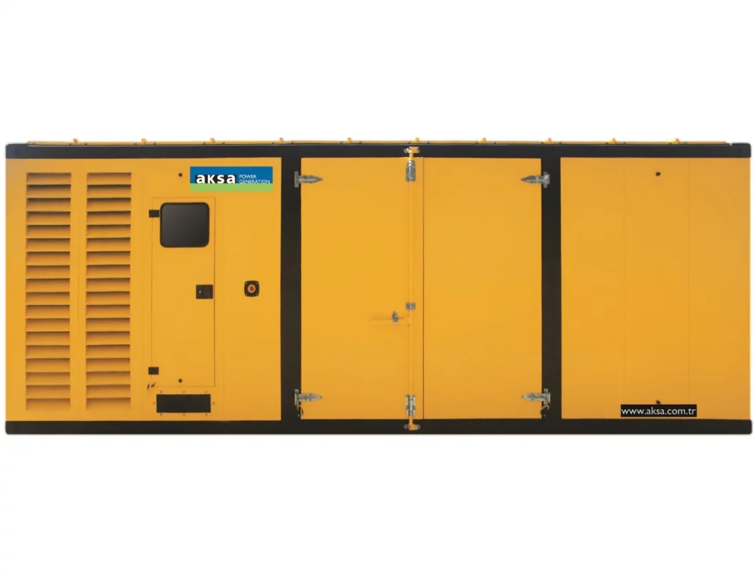 Дизельный генератор Aksa AP 825 в кожухе