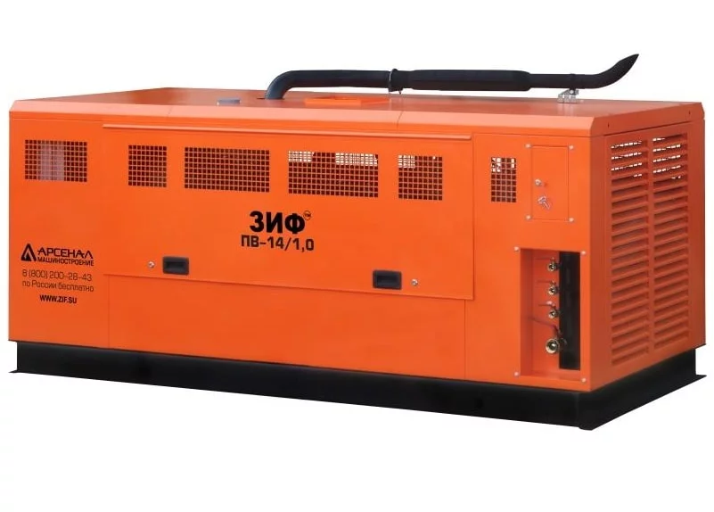 Дизельный компрессор ЗИФ ПВ-28/1,3