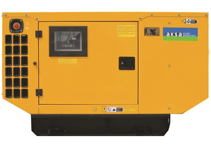 Дизельный генератор Aksa APD-33P в кожухе c АВР
