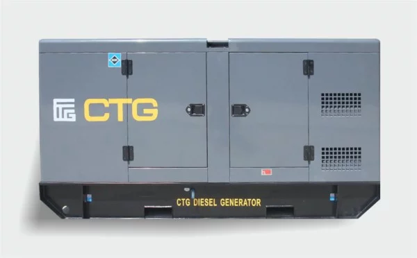 Дизельный генератор CTG 1000B в кожухе с АВР