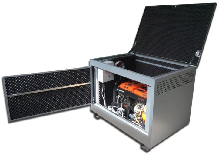 Бензиновый генератор RID RV 10000 E в контейнере