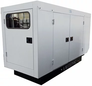 Дизельный генератор АМПЕРОС АД 40-Т400 B в кожухе
