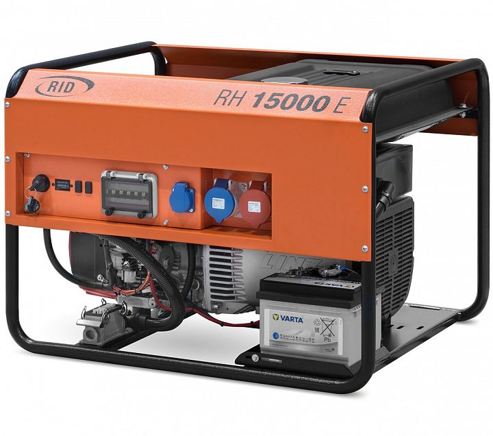 Бензиновый генератор RID RH 15000 E с АВР