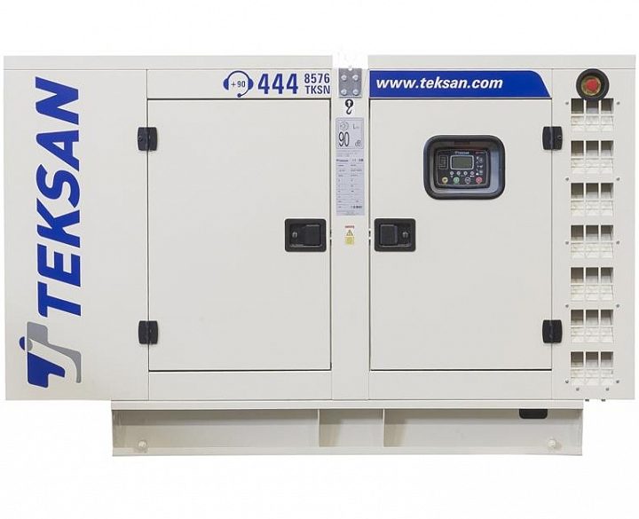 Дизельный генератор Teksan TJ15BD в кожухе