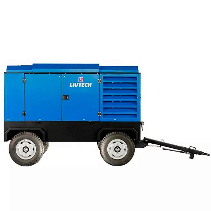 Дизельный компрессор LIUTECH LUY220-8 на шасси