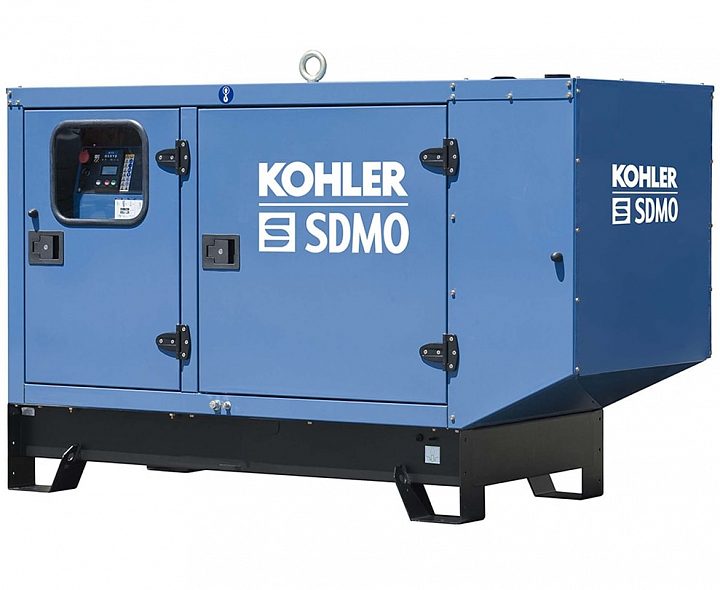 Дизельный генератор SDMO K 17M в кожухе с АВР