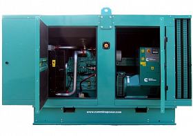 Дизельный генератор Cummins C90D5 в кожухе с АВР — фото 2