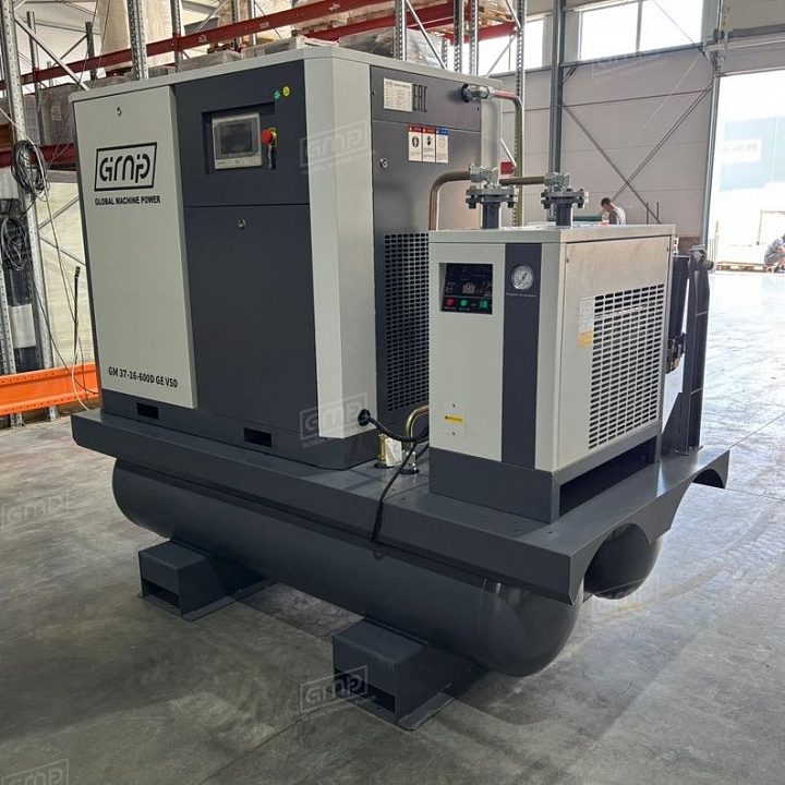 Винтовой компрессор GMP GM 37-16-600D GE VSD IP23 (для лазера)