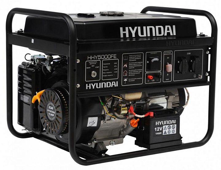 Бензиновый генератор Hyundai HHY 5000FE