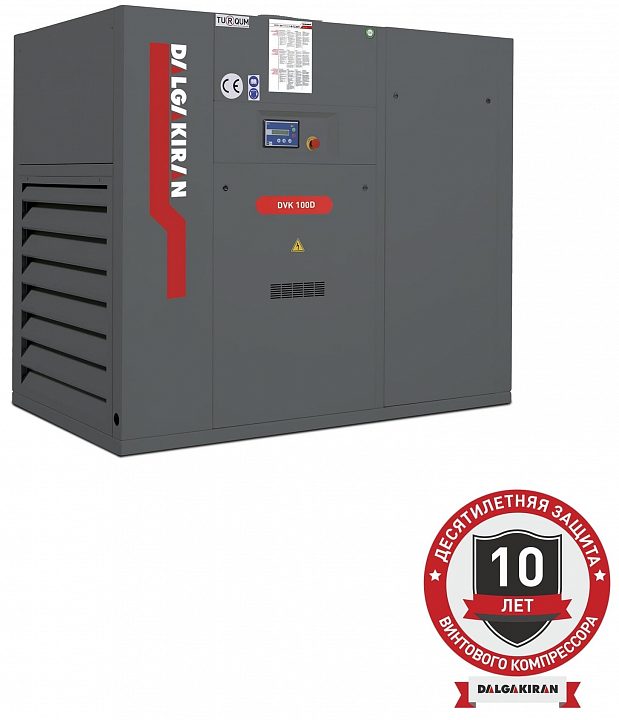 Винтовой компрессор DALGAKIRAN DVK 100D-7,5 ID