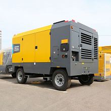 Дизельный компрессор Atlas Copco XATS 1200 10.3 на шасси — фото 3