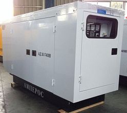 Дизельный генератор АМПЕРОС АД 16-Т400 B в кожухе — фото 3