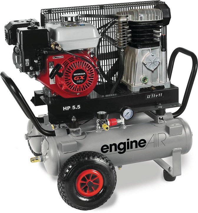 Поршневой компрессор Abac EngineAIR 5/11+11 PETROL