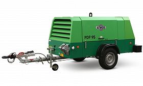 Дизельный компрессор Atmos PDP 95 7 фикс без тормоза — фото 3