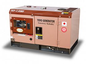 Дизельный генератор Toyo TKV-7.5SBS — фото 3
