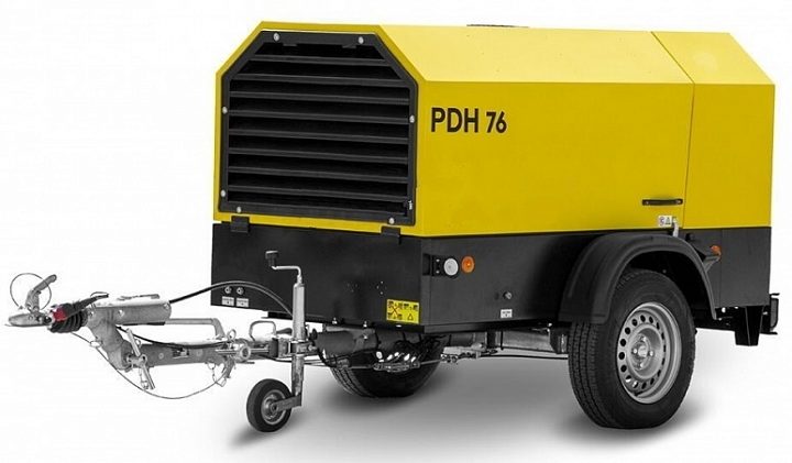 Дизельный компрессор Dalgakiran PDH 76-14 (регул без тормоза)