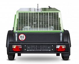 Дизельный компрессор Atmos PDP 28 7 фикс без тормоза — фото 7