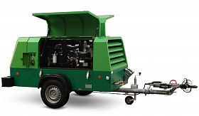 Дизельный компрессор Dalgakiran PDP 65-12 (фикс с тормозом) — фото 3