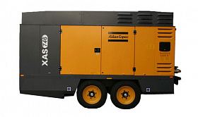 Дизельный компрессор Atlas Copco XAS 746 CD на шасси — фото 2