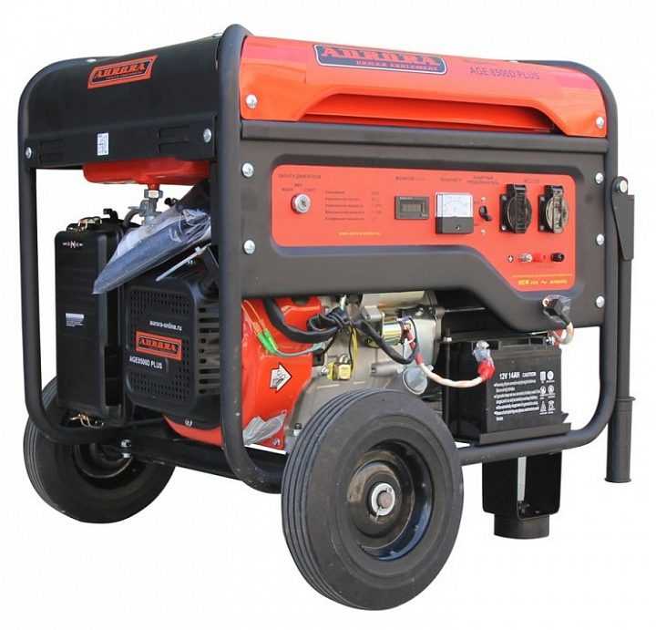 Бензиновый генератор Aurora AGE 8500D PLUS