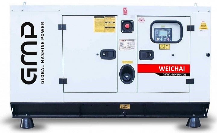 Дизельный генератор Weichai GMP 50WA в кожухе