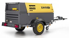 Дизельный компрессор Atlas Copco XAHS 107 KD COM3 на шасси — фото 1