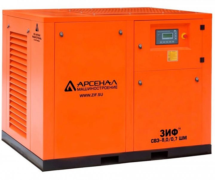 Винтовой компрессор ЗИФ СВЭ 9,0/0,5 ШМЧ-Н