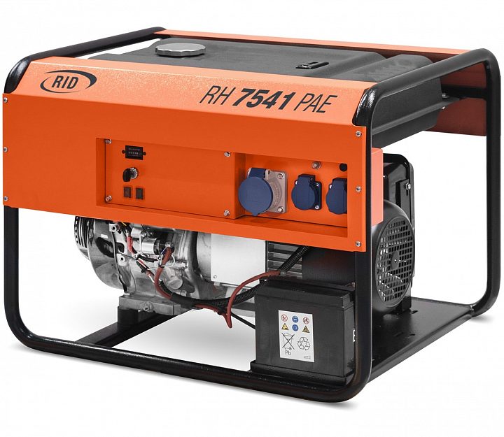 Бензиновый генератор RID RH 7541 PAE с АВР